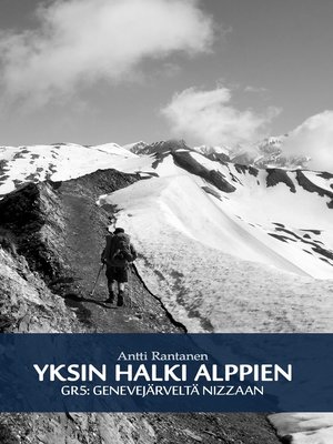cover image of Yksin halki Alppien